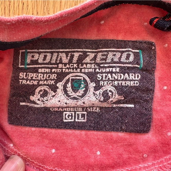 Pink Point Zero short sleeve Men's Shirt - L - Picture 10 of 11